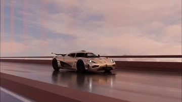 Koenigsegg Agera One 3D animation in blender