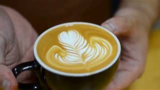 How to do a Rosetta | Latte Art | Hidden Grounds