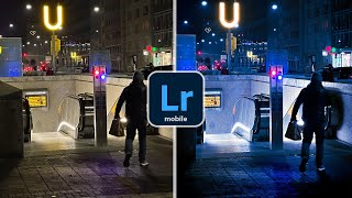 Adobe Lightroom Mobile Edit - Way to Subway