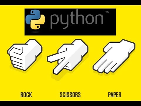 Python Tutorial #1: Rock, Paper, Scissors - YouTube