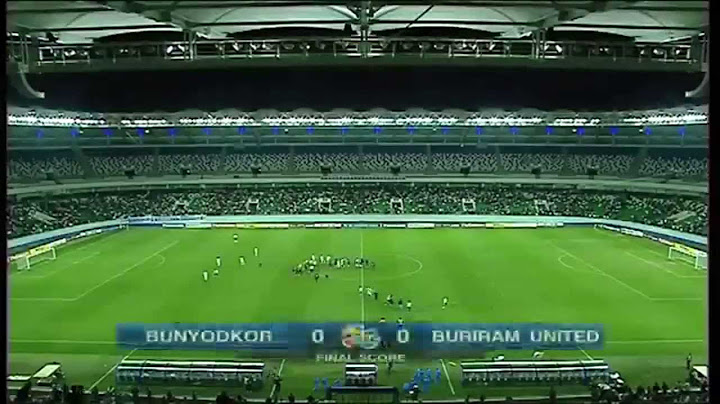 Highlight  Bunyodkor 0-0 Buriram United  AFC Champions League 2013  Round of 16 Leg 2
