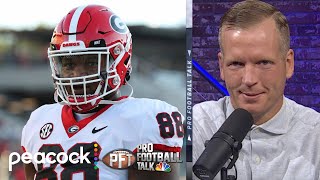 Jalen Carter Struggles With Position Drills At Pro Day Before Draft Pro Football Talk Nfl On Nbc