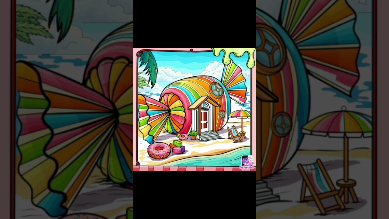 Candy house drawing 