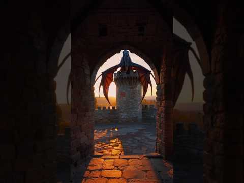 هكذا يبدو التنين مع صوت مرعب Viralvideo شورت اساطير حيوانات Animals Youtubeshorts