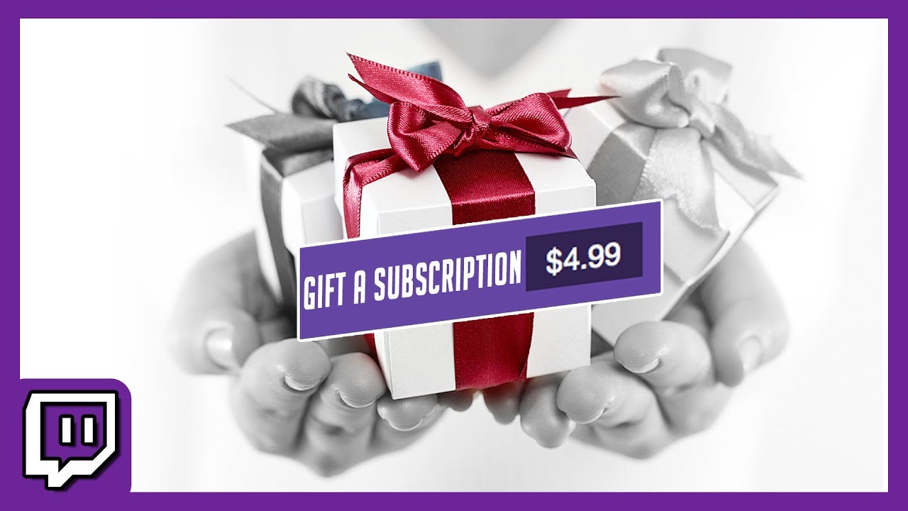 How To Gift A Sub Twitch Tutorial YouTube