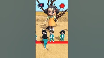 Squid Game K-Sniper Challenge 3D Android gaming#shorts