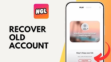 How to Recover Old NGL Account