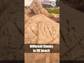 Difference stones Vizag beach #rkbeach #vizag #reels #shorts