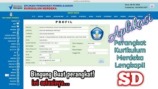 Aplikasi Administrasi Perangkat Kurikulum Merdeka SD/MI Lengkap screenshot 4