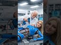 Ai Humanoid Robot Girl Repairing elder Man #shortsfeed #trending #shorts
