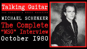Michael Schenker: The Complete 1980 MSG Interview