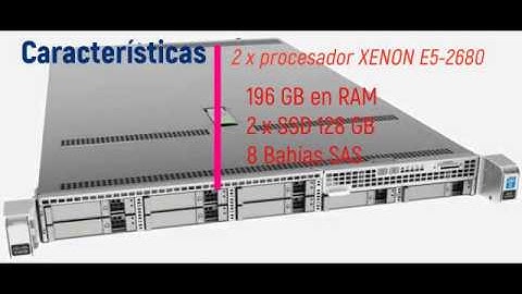 Servidor CISCO  UCS C220 M4 S