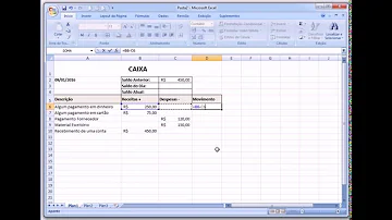 Como fazer uma planilha de fluxo de caixa diário?