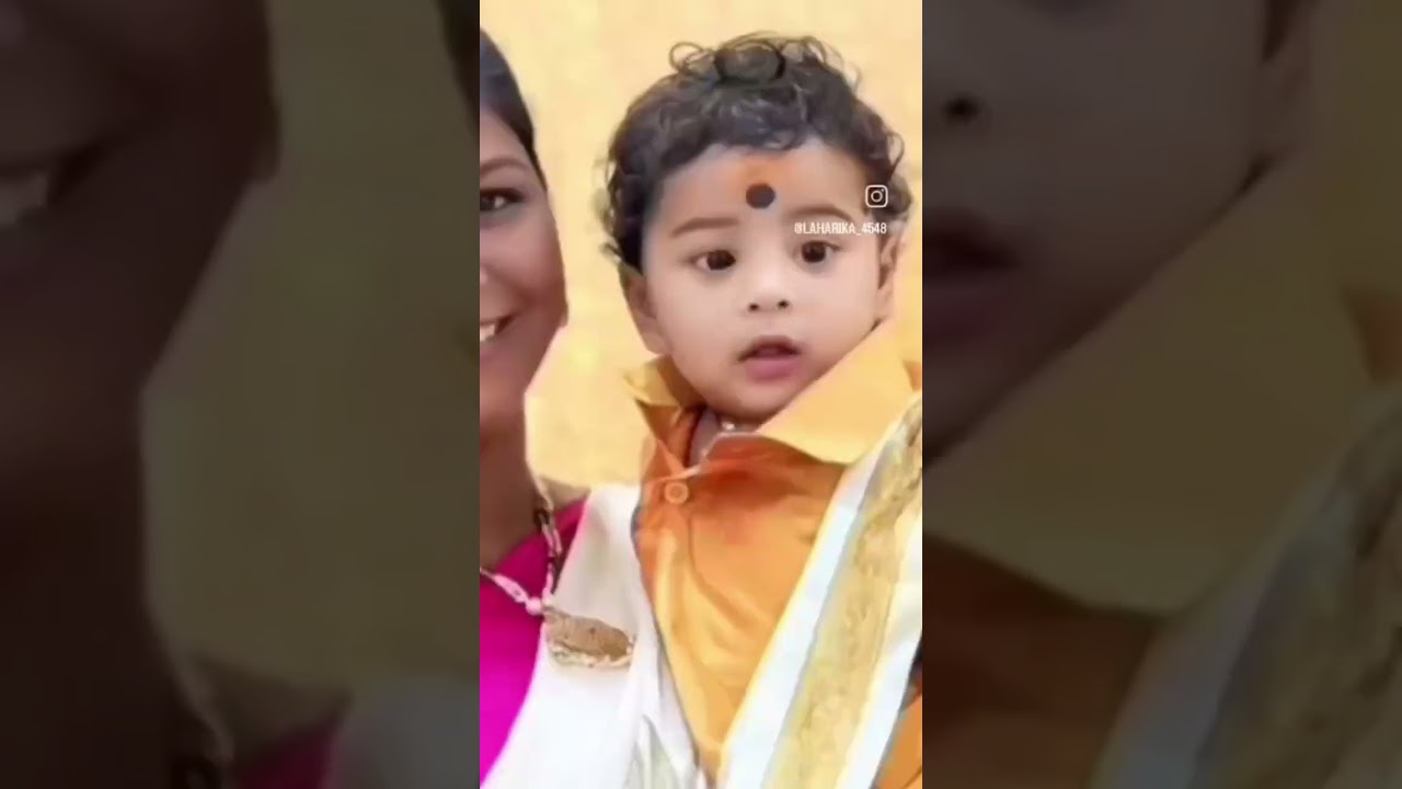 ✨Anirudh  first Bhogi ✨🥰