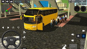 Indonesia Coach bus driving || Euro bus simulator 2025 Android gameplay #game 1 Part 3
