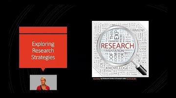 ENGL 101 Week 8 Lecture: Preparing for Academic Research Writing
