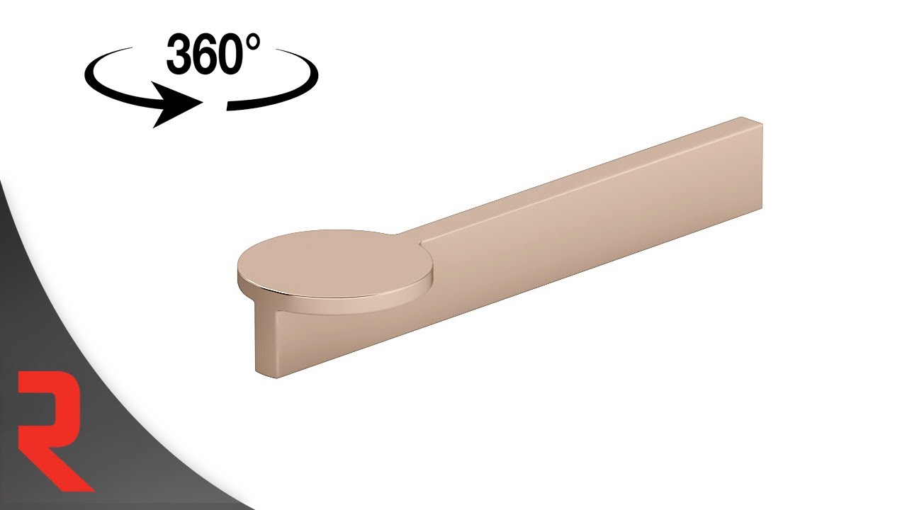 Modern Metal Pull - 7979 - Richelieu Hardware