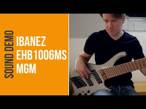 Ibanez EHB1006MS-MGM - Sound Demo (no talking)
