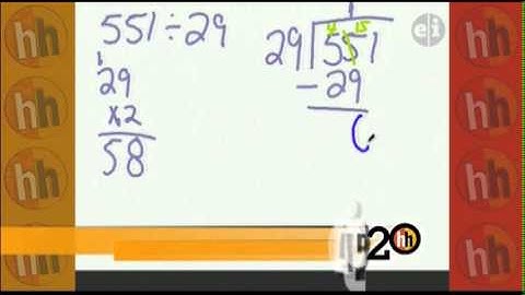 Homework Hotline: Division