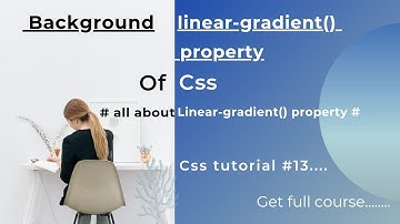 linear gradient css | background linear gradient css |css tutorial #13