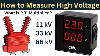 How to measure high voltage with digital voltmeter | Potential transformer @LearnEEEEnglish
