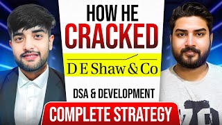 How He Cracked DE Shaw Off-Campus | Complete Strategy 🔥 Net Worth