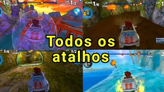 Todos os corta caminho (atalhos) do Beach Buggy Racing!!! screenshot 1