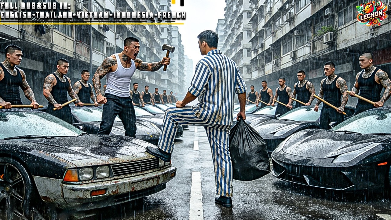 Ex-Gang Leader Just Out of Prison Confronted by Thugs—Snaps and Breaks Them All in One Move