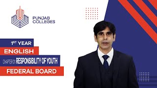 PGC lectures-Inter Part 1-Federal Board-English-Chapter 01 - Responsibility of Youth Wealth