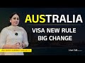 Creative Future Consulenza | Australia Visa New Rule Big Change | How To Get Visa in Low Cost