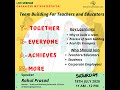 Team Building for Teachers