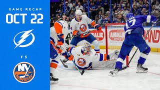 Details RECAP: Islanders @ Lightning 10/22/22 | 0.1 Seconds!! News