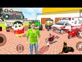 Franklin Purchase 😍 New Ambulance Car 😱 Sinchan💥Truck Ko Swimming pool me Daal Diya#viralvideo  