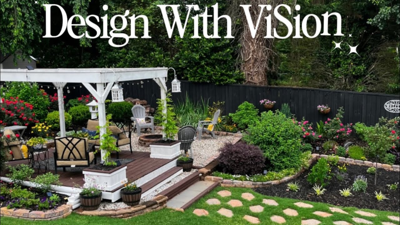 Design the Garden You Want One Vision, Three Spaces Our Gazebo, Fire Pit & Meadow Garden