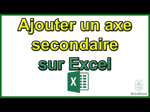 Comment ajouter un axe secondaire Excel