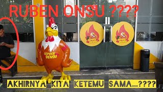 Pembukaan Geprek Bensu Cirebon. 