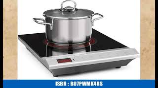 Klarstein MisterCook Kochplatte Infrarot-Kochfeld, Leistungs- und Temperaturstufen, Timer,