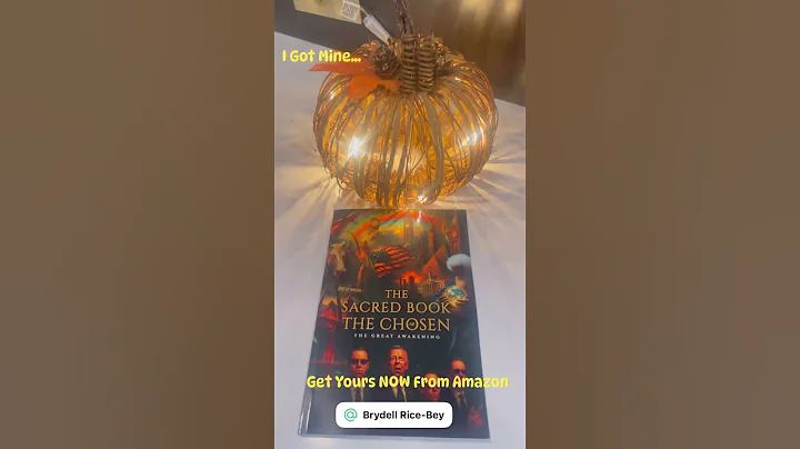 Brydell Rice Bey new release 10/14: Get Yours TODAY on AMAZON #thechosen