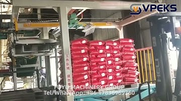Fertilizer palletizing robot palletizer