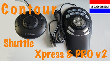 NL:Video/Vlog edit controller ContourDesign ShuttleXpress+PROv2-Dutch/Nederlands-NL Gadgetfreak