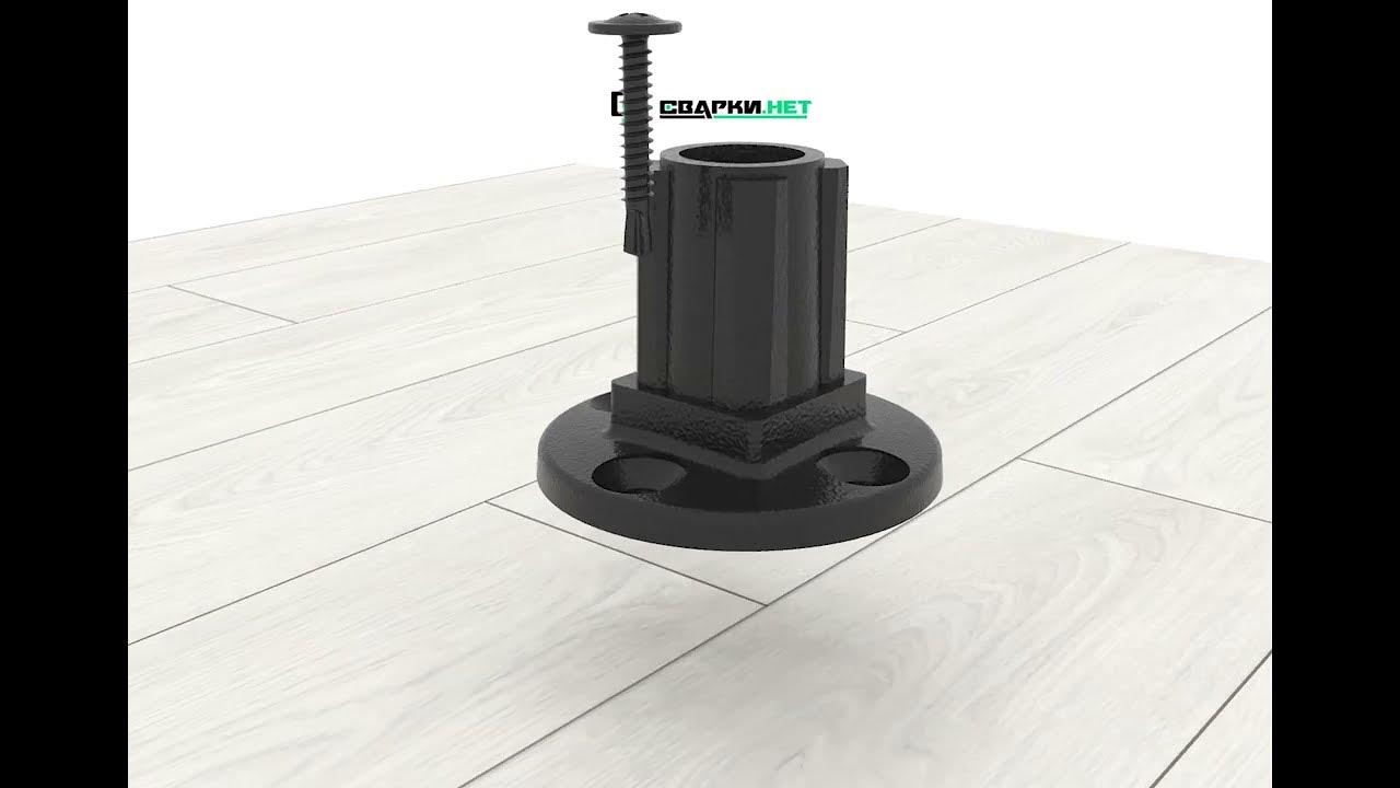 Крепление металлического профиля к плоскости SU018 - YouTube