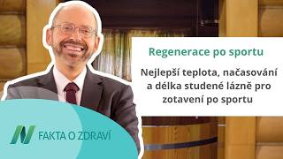 Nejlepší teplota, načasování a délka studené lázně pro zotavení po sportu