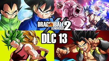 Dragon Ball Xenoverse 2 DLC Pack 13 - ALL Free + Paid DLC Custom Loading Screen Art Unlocked (1080p)