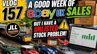 Vlog 157 sales & I have a unlisted stock problem