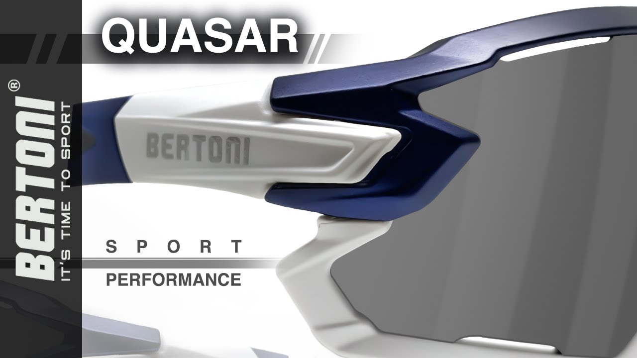 Bertoni Occhiali Sportivi da Vista QUASAR - Bertoni Sport Prescription Sunglasses QUASAR