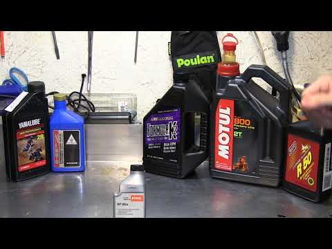 वीडियो: क्या आप चेनसॉ में 2 स्ट्रोक तेल का उपयोग कर सकते हैं?