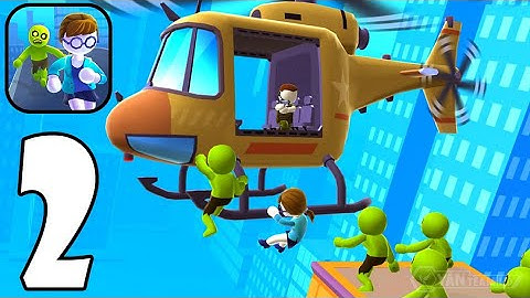 Helicopter Escape 3D - Gameplay Part 2 All Levels 11-20 (Android,iOS)