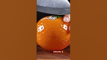 Cutting Glass Fruit Orange 🍊 ASMR #ai #aiart #asmrsounds #asmr #aiasmr #satisfyingvideo #trend