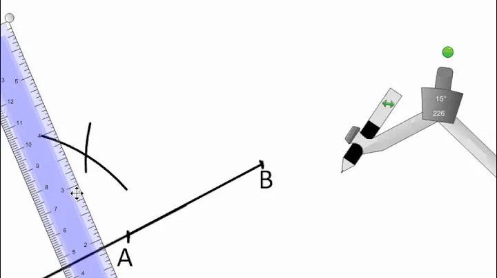 Constructing a right triangle