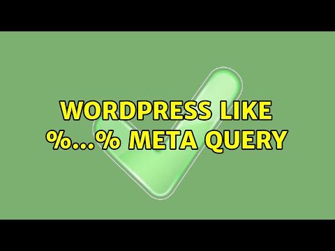 Wordpress: LIKE %...%